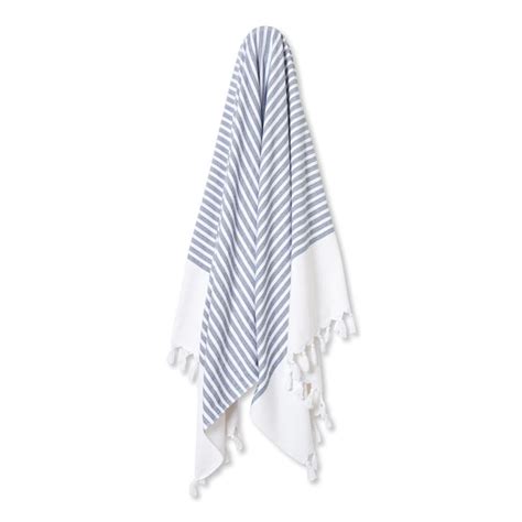 European Turkish Antalya Nautica Stripe Beach Towel Adairs