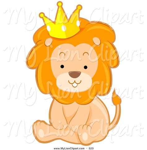 Lion With Crown Clip Art Library