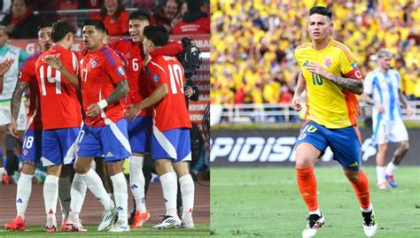 Colombia Vs Chile Dónde Ver En Vivo Y Online El Partido Por Las