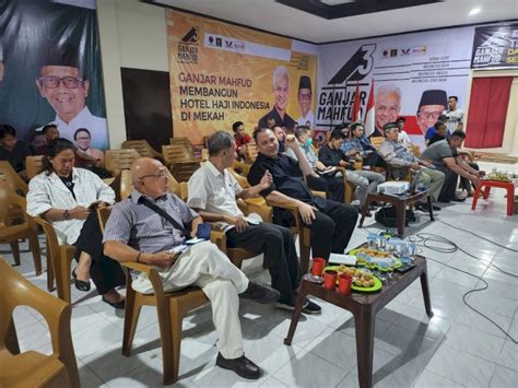 Nobar Debat Capres Tpd Sumsel Nilai Jawaban Ganjar Tanpa Keraguan Dan