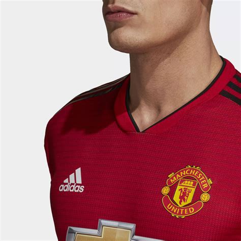 Manchester United 2018 19 Adidas Home Kit 1819 Kits Football Shirt