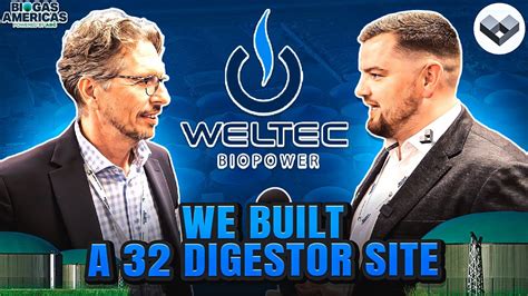 Weltec Biopower Our Biogas Facility Features Tanks Youtube