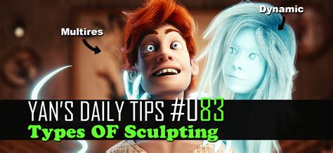 Yan’s Daily Tips #083 - Types Of Sculpting - Blender Tutorial ...