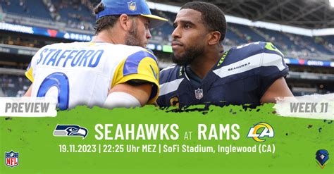 Preview Regular Season 2023 Week 11 Seahawks Rams