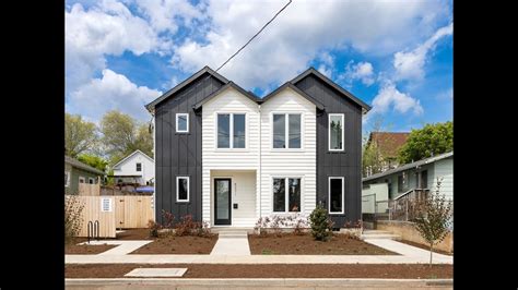 Condo Tour Of The Newly Built 5405 NE Everett Street Units 3 6 In