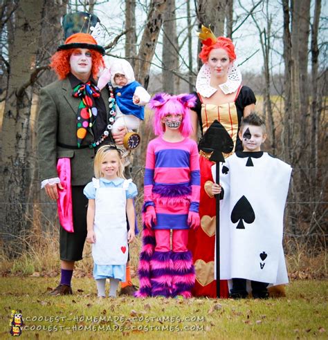 Alice In Wonderland Characters Costumes