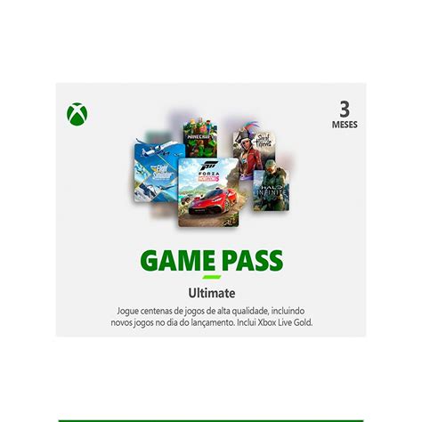 CartÃo Xbox Game Pass Ultimate 3 Meses Gcm Games T Card Psn