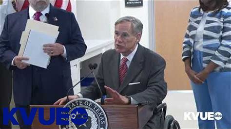 Live Texas Governor Health Officials Discuss States Coronavirus