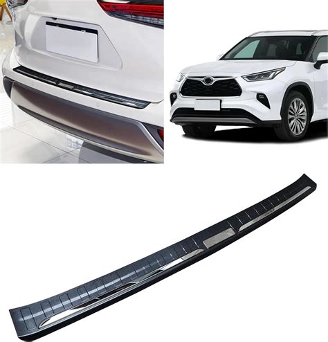 Toryea Rear Interior Bumper Protector Sill Plate Guard Cover Accessory Trim