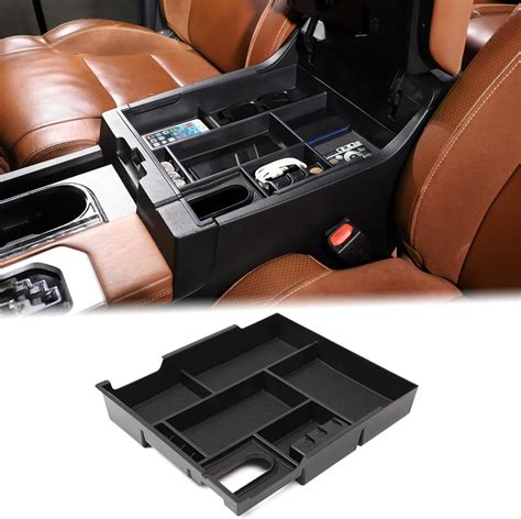 Aunginsy Car Armrest Box Storage Box Compatible With Toyota Tundra 2007 2021 Truck