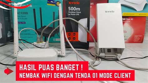 Cara Nembak Wifi Dengan Tenda Mode Client Dan Disebarkan Dengan