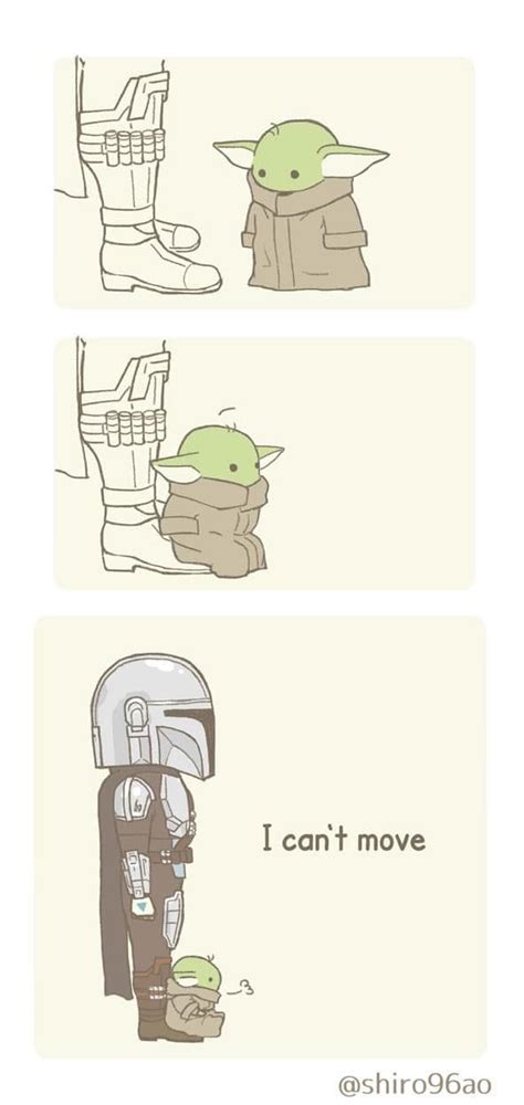 Pin by Fernanda Magalhães on Baby yoda | Star wars humor, Funny star ...