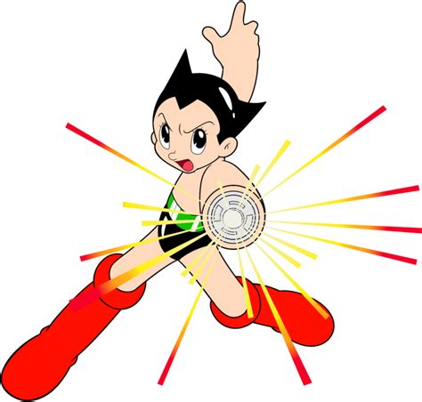 Download Astro Boy Power Up Illustration