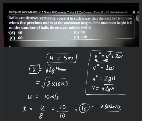 Complete Kinematics In 1 Shot All Concepts Tricks And Pyqs Covered I Cl