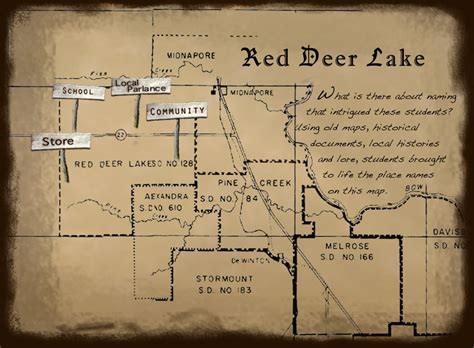 Naming the West : Red Deer Lake