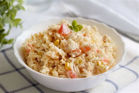 Ensalada De Arroz Con Mayonesa Receta F Cil Y R Pida Para El Verano