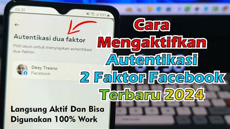 Cara Mengaktifkan Autentikasi Dua Faktor Facebook Terbaru 2024 YouTube