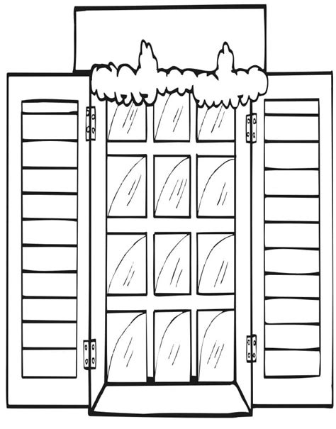 Desenhos De Janela Para Colorir E Imprimir Colorironlinecom Images