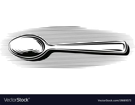 Teaspoon Drawing