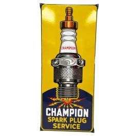 Champion Spark Plug Service Emaille Bord X Cm Fiftiesstore Nl