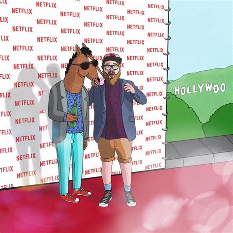 Custom Digital Bojack Horseman Style Drawing Printable Art. - Etsy