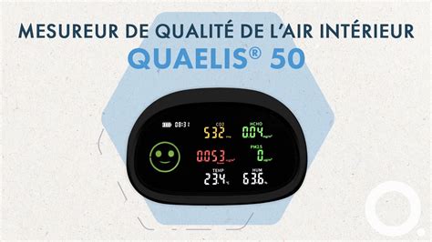 Comment utiliser le mesureur de qualité de l air QUAELIS 50 YouTube