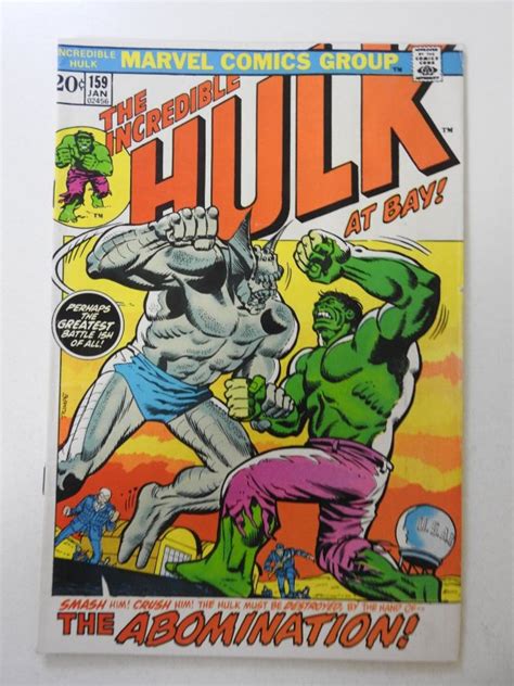 The Incredible Hulk Gd Vg Condition Moisture Damage Comic