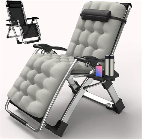 Soliles Zero Gravity Chair Reclining Lounge Chair With Removable