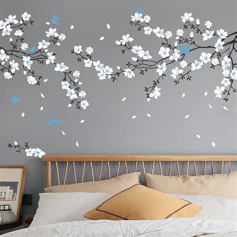 Cherry Blossom Tree Branch Wall Decal