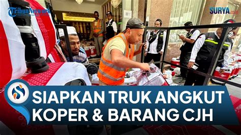 Siapkan Truk Untuk Angkut Koper Barang Jemaah Haji Jika Tertinggal Di