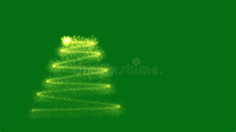 Modern Christmas Tree Animation with Green Screen To Use it Everywhere ...