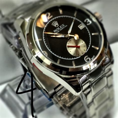 Jual Jam Tangan Rolex Pria Otomatis Automatic Chrono Aktif Model