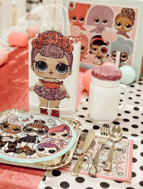 Lol Surprise Dolls Birthday Party Ideas Photo Of Catch My