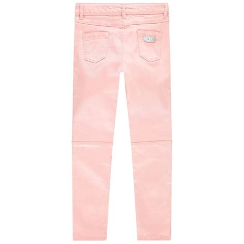 Orchestra Pantalon slim en twill à sequins pour fille Rose moyen 14