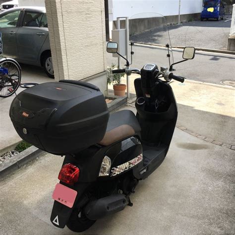 【中古】yamaha ヤマハ Cuxi100 シールド・box付き 中古 現状販売 26299km 神奈川 横浜 よりの落札情報詳細