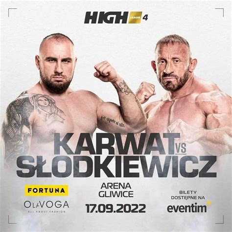 Konrad Karwat vs Radosław Słodkiewicz w walce siłaczy na HIGH League 4