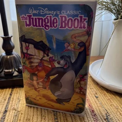 WALT DISNEY CLASSIC The Jungle Book Vhs Tape Black Diamond 24 18