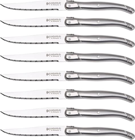 Amazon Laguiole 6 X Steak Knifes Ivory Colour Knifes Set In