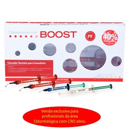 Clareador Opalescence BOOST PF 40 Kit Ultradent