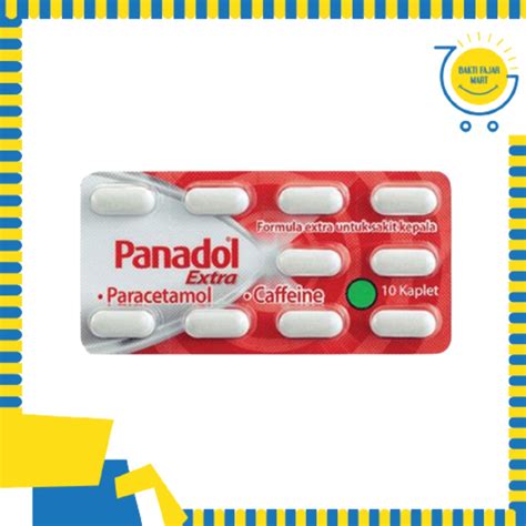 Jual Panadol Extra Panadol Merah 1 Strip 10kaplet Shopee Indonesia