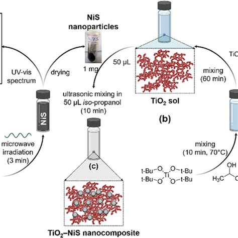 A Schematic Representation Of The Microwave Assisted Synthesis Of Nis