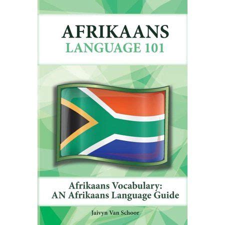 Afrikaans Vocabulary : An Afrikaans Language Guide (Paperback ...