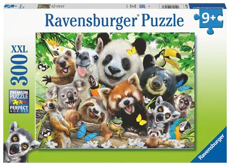 Ravensburger Xxl Puslespill Brikker Forskjellige Dyr Som Tar En