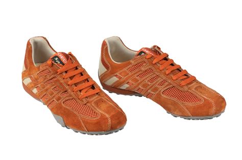 Geox U6107R 02214 C0437 Snake Orange Schuhhaus Strauch Shop