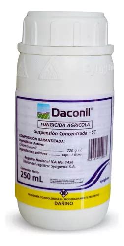 Daconil 720 Sc Control De Hongos En Plantas X 250cc MercadoLibre