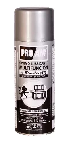 Lubricante Multifuncion En Aerosol Con Teflon X 440cc