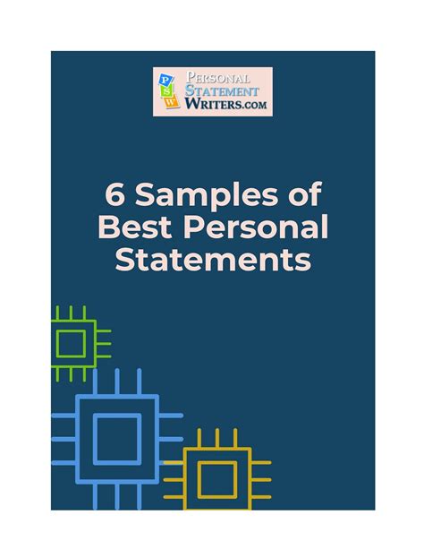 6 Samples Of Best Personal Statements Personal Statement Writers Page 1 7 Flip Pdf