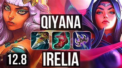 QIYANA Vs IRELIA MID 68 Winrate 6 Solo Kills Dominating EUW