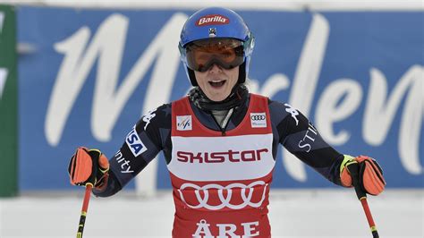 American Skier Mikaela Shiffrin Ties All Time World Cup Record Npr