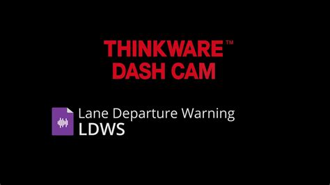 Thinkware Adas Audio Notification Ldws Youtube